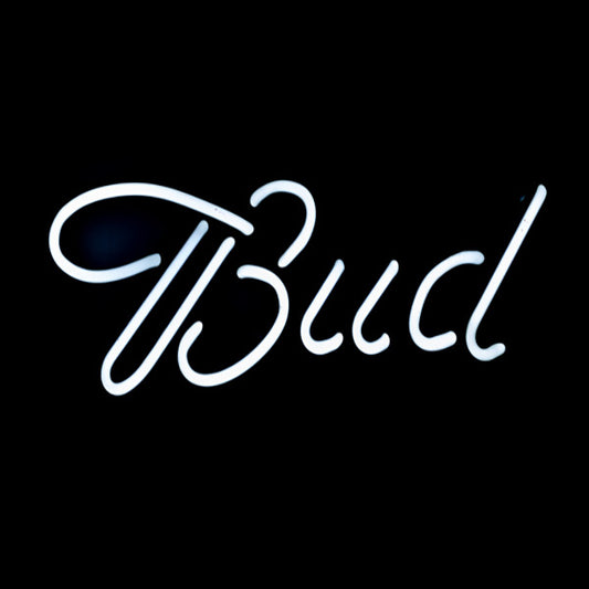 Bud script word unit for Budweiser Replacement Tube - Neon Sign Part Used