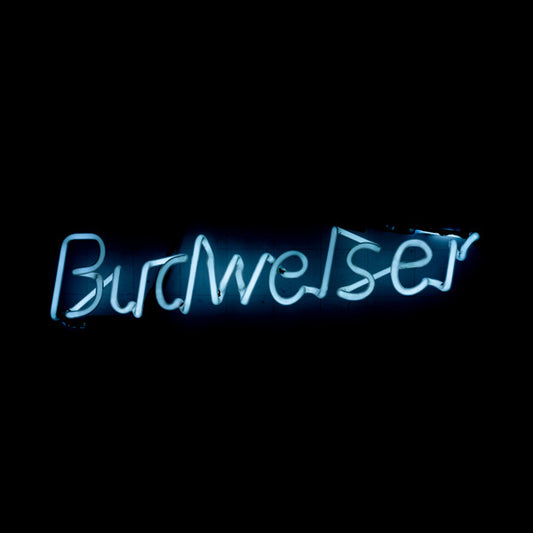 Budweiser Slanted Word Unit Replacement Tube - Neon Sign Part Used