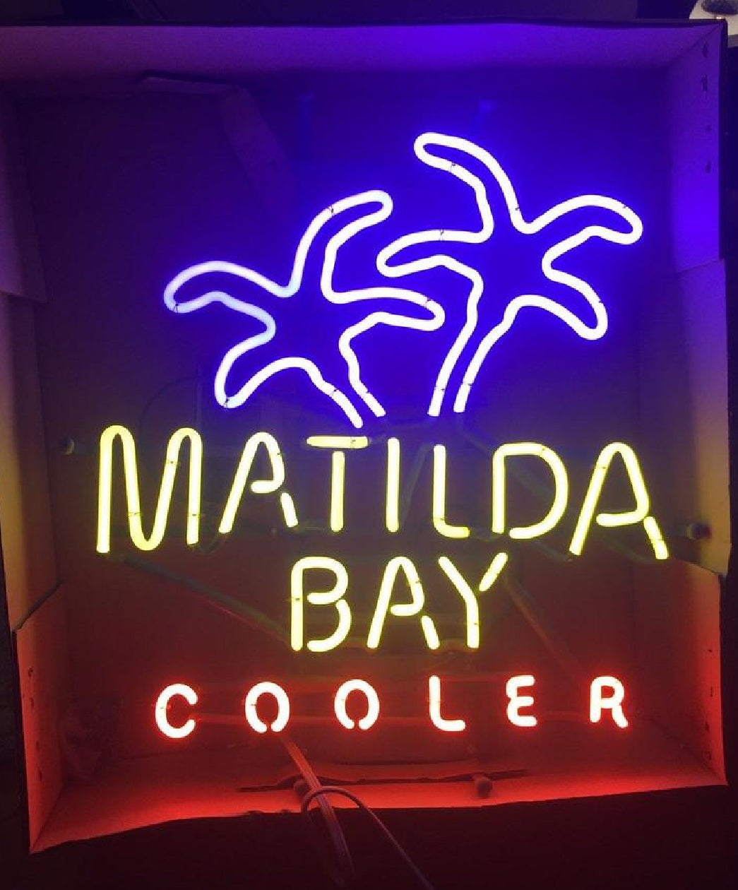BAY single stroke word unit for Matilda Bay Cooler Replacement Tube - Neon Sign Part