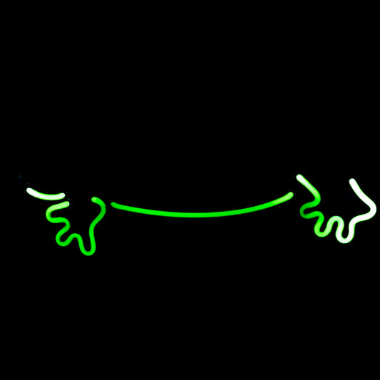 Alligator Lower Body and Feet Unit for Bud Light Replacement Tube - Neon Sign Part