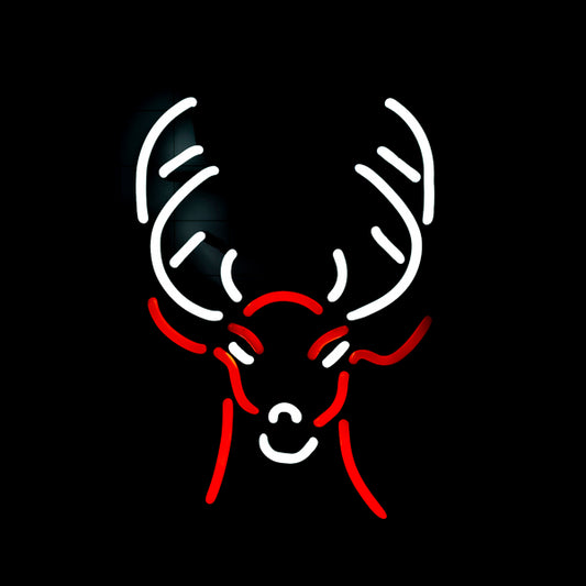 Deer Head / Antlers Unit for BUSCH Beer Replacement Tube - Neon Sign Part