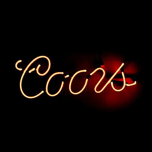Coors Script Word Unit Replacement Tube - Neon Sign Part