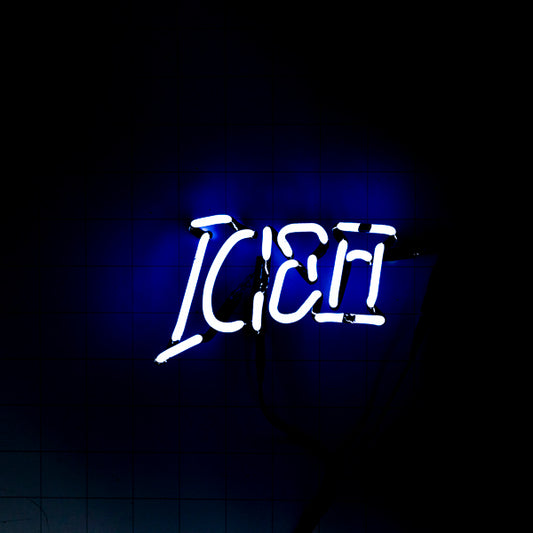 ICEH single stroke word unit for Ice House Neon Sign Replacement Tube