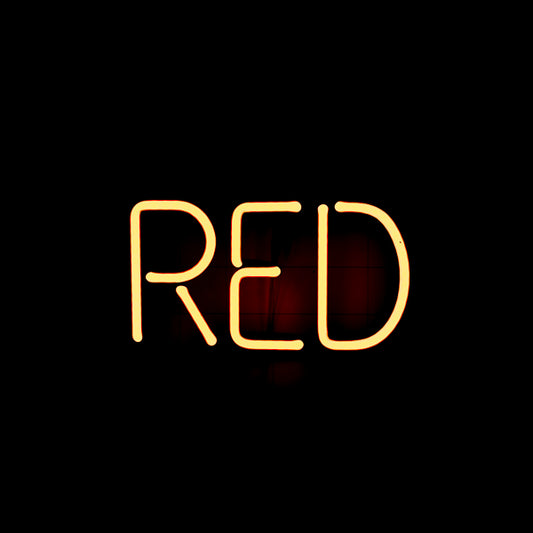 RED Word Unit Replacement Tube for Killian's- Neon Sign Part