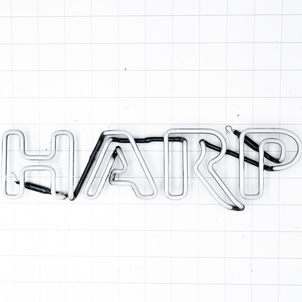 HARP double stroke word unit for Harp Lager Beer Neon Sign Replacement Tube