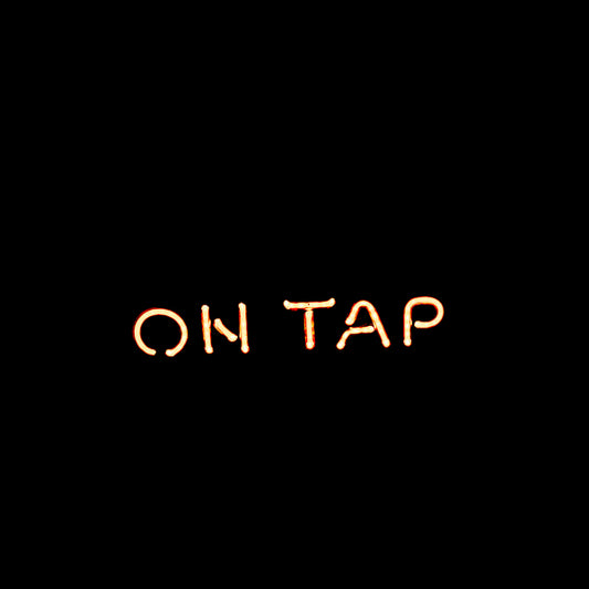ON TAP single stroke word unit for Bud Flasher Neon Sign Replacement Tube