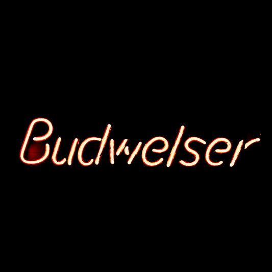 Budweiser single stroke word unit Neon Sign Replacement Tube Used