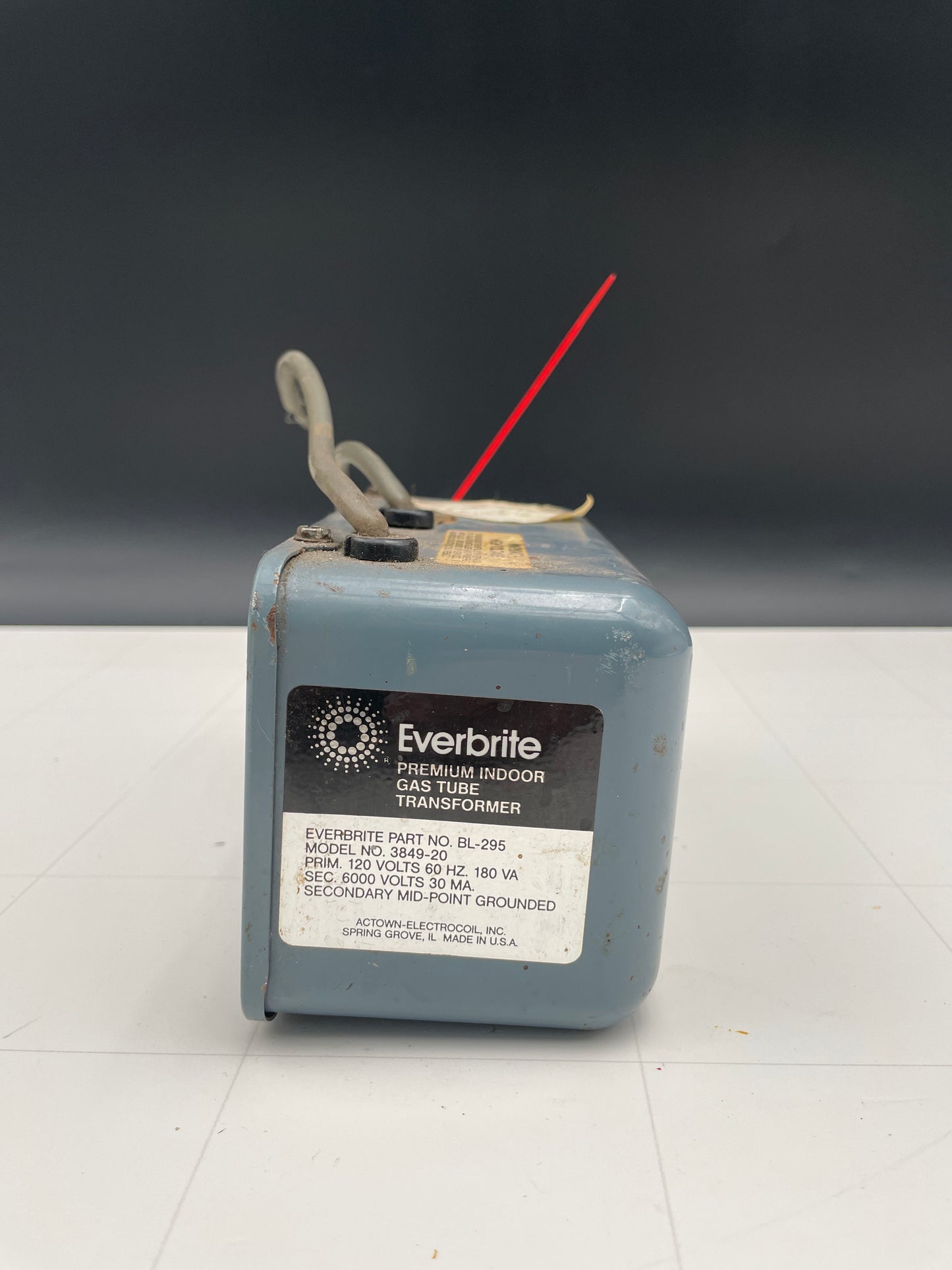 Everbrite Vintage Core & Coil Neon Sign Replacement Transformer – 6Kv