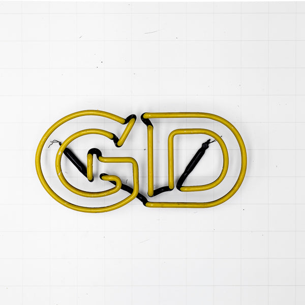 GD Double Stroke word unit for MGD Serape Neon Replacement Tube - Neon Sign Part