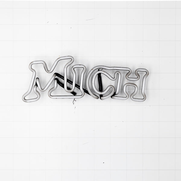 MICH Double Stroke Word Unit Replacement Tube - Neon Sign Part