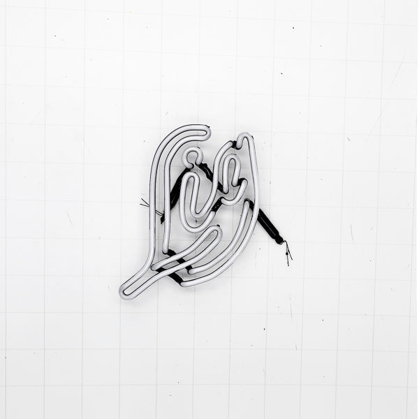 Lig Double Stork Script Word Unit for Michelob Replacement Tube - Neon Sign Part