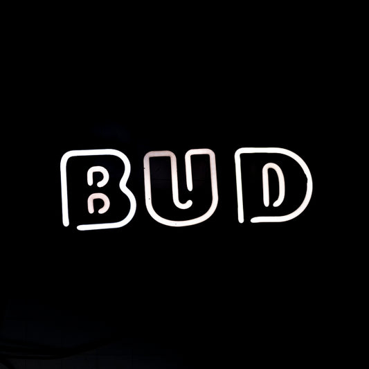 BUD Double Stroke Word Unit for Bud Light Replacement Tube - Neon Sign Part