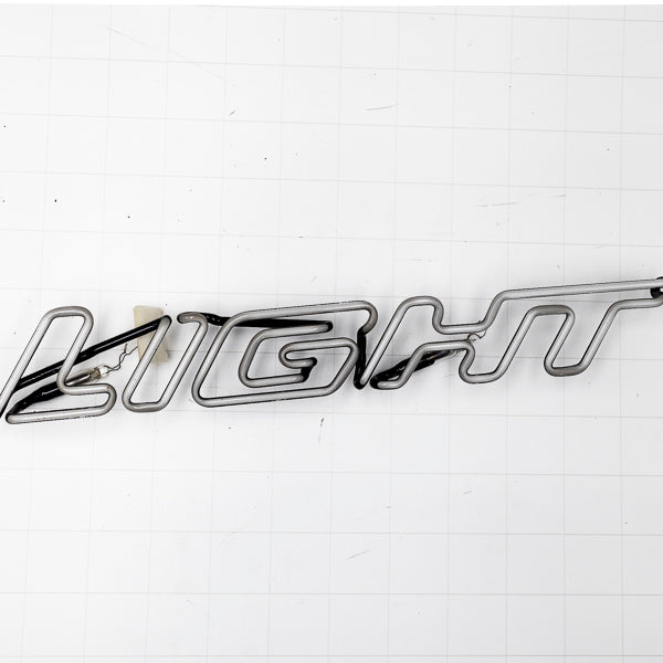 LIGHT Double Stroke Word Unit for Bud Light Replacement Tube - Neon Sign Part