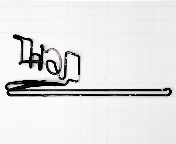 LIGHT Single Stroke Word Unit & Double Emphasis for Coors Light Silver Bullet Replacement Tube - Neon Sign Part