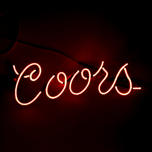 Coors Script Word Unit Replacement Tube - Neon Sign Part
