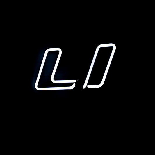 LI Double Stroke Word Unit Replacement Tube - Neon Sign Part