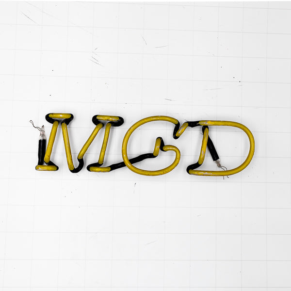 MGD Single Stroke Word Unit for 24" MGD All Neon Bottle Cap Replacement Tube - Neon Sign Part