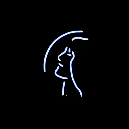 Maiden Face Left Side for Leinenkugel's Replacement Tube - Neon Sign Part