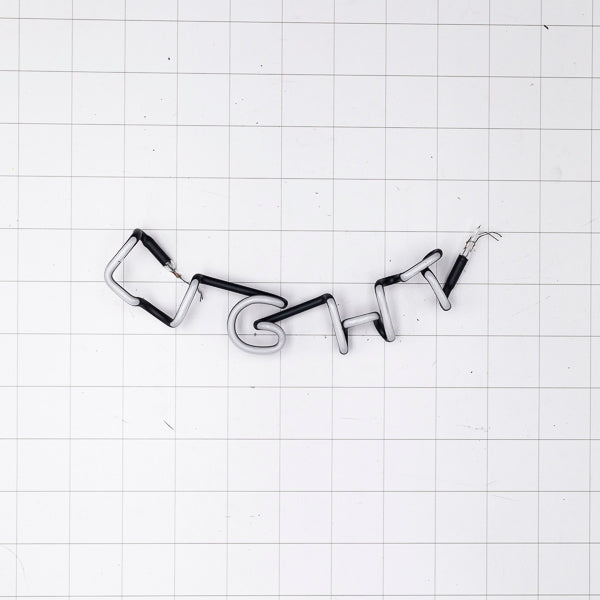 LIGHT Single Stroke Word Unit for Old Milwaukee Replacement Tube - Neon Sign Part