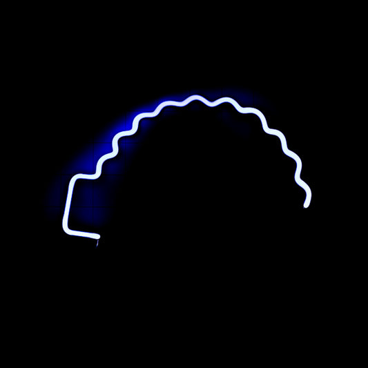 Left Border & Top Border for Small Pabst Blue Ribbon Replacement Tube - Neon Sign Part