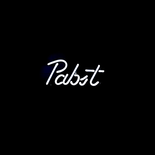 Pabst Single Stroke Word Unit for Small Pabst Blue Ribbon Replacement Tube - Neon Sign Part