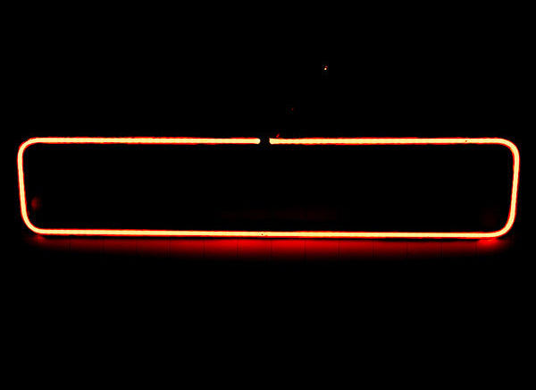 Large Rectangle Border Unit for George Strait Bud Light Replacement Tube - Neon Sign Part