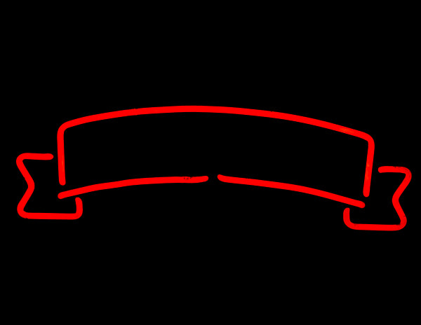Ribbon Border Unit for ICEHOUSE ICE Brewed Replacement Tube - Neon Sign Part