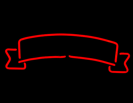 Ribbon Border Unit for ICEHOUSE ICE Brewed Replacement Tube - Neon Sign Part