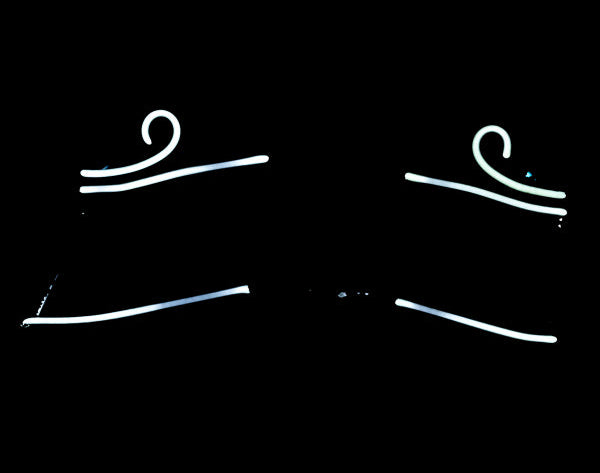 Michelob Amber Bock Scroll unit - Replacement Tube - Neon Sign Part