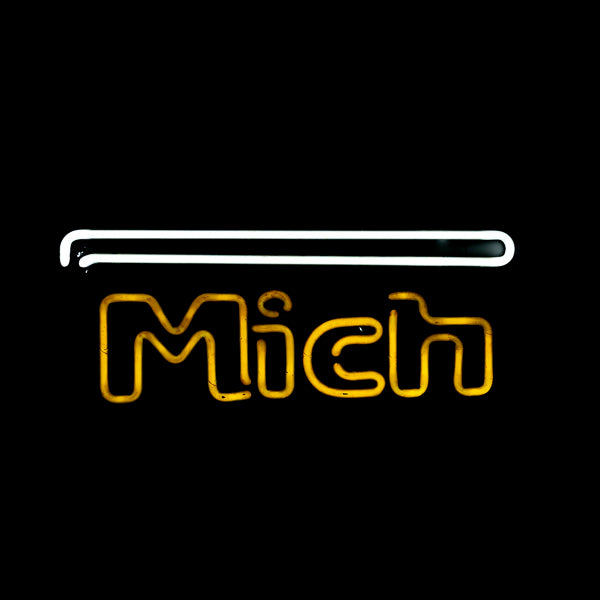 Mich Double Stroke Word Unit & Emphasis Tube for Michelob Golden Light Replacement Tube - Neon Sign Part