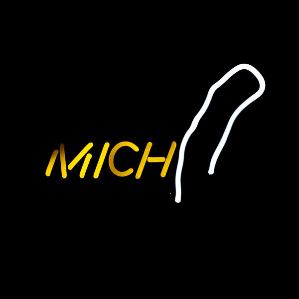 MICH Single Stroke & Border Unit for Michelob Golden Light Replacement Tube - Neon Sign Part
