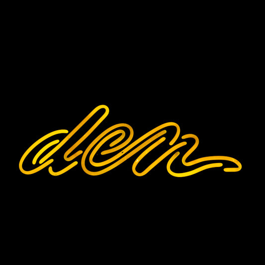 den Double Stroke Script Word Unit for Michelob Golden Light Replacement Tube - Neon Sign Part