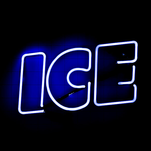 ICE Double Stroke Word Unit for Lite Ice Replacement Tube - Neon Sign Part