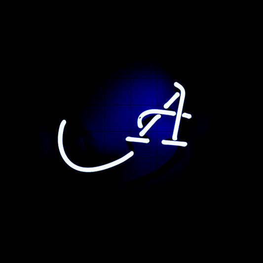 Bottom of C & A Single Stroke Word Unit for Capital Brewery 7 Beers on Tap Replacement Tube - Neon Sign Part