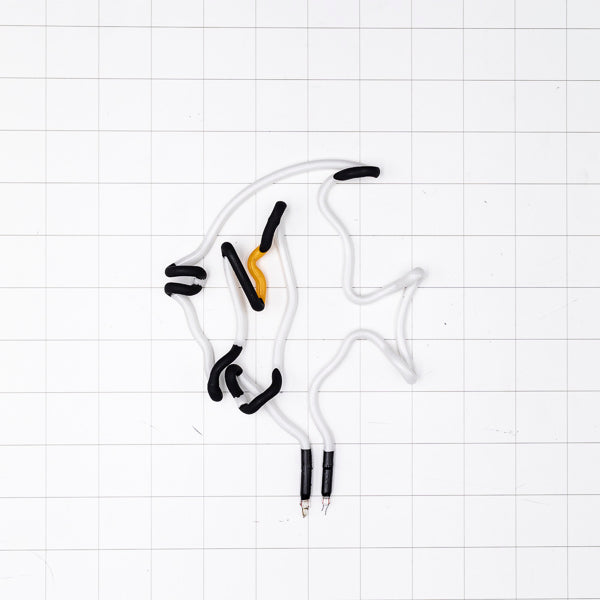 Fish unit for Mystery / Unknown Replacement Tube - Neon Sign Part