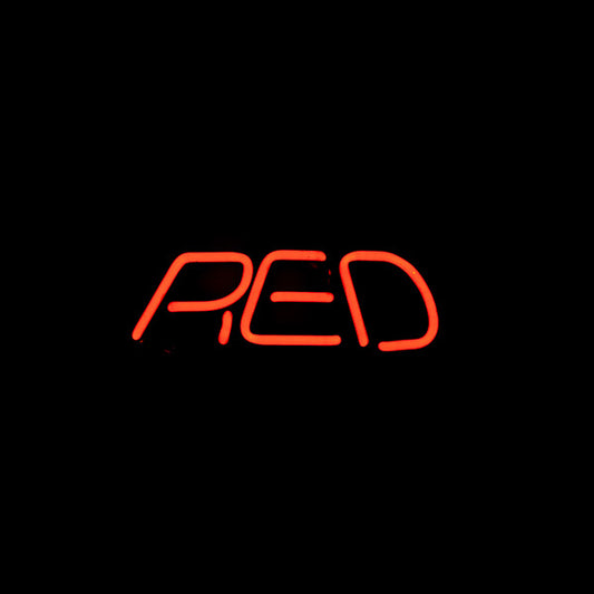 RED Single Stroke Word Unit Replacement Tube - Neon Sign Part Used