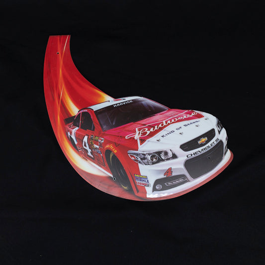 Budweiser NASCAR #4 Car Neon Sign Plastic Replacement Panel