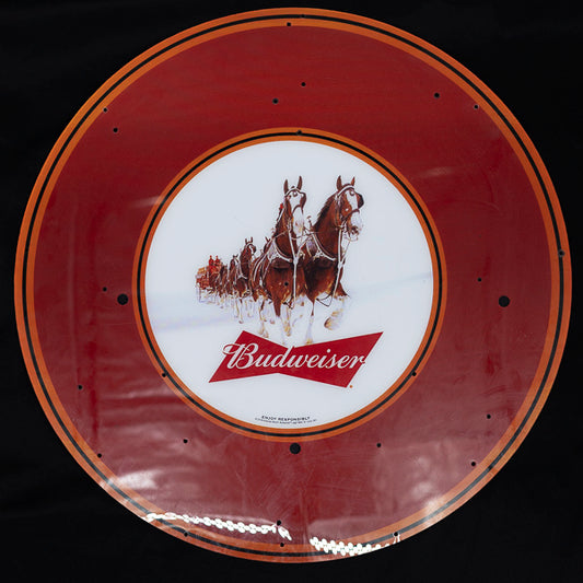 Budweiser King of Beers Neon Sign Plastic Replacement Panel