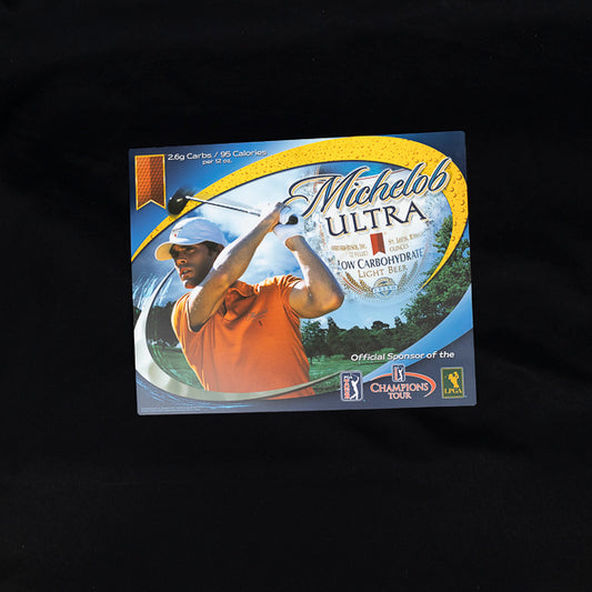 Michelob Ultra PGA Tour Neon Sign Plastic Replacement Panel