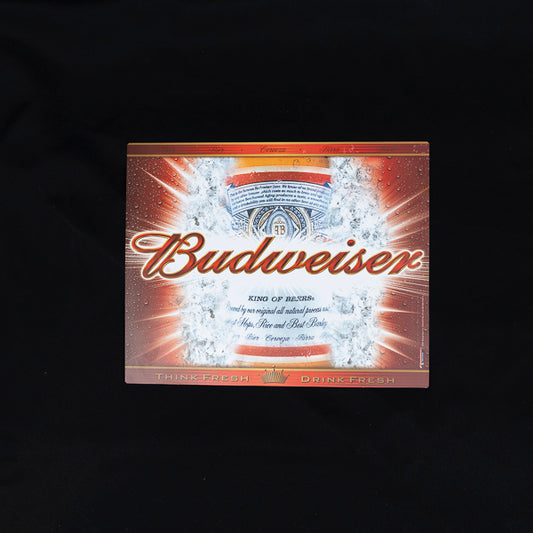 Budweiser King of Beers Neon Sign Plastic Replacement Panel