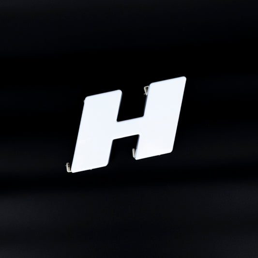 H for Bud Light Neon Sign Plastic Replacement Panel