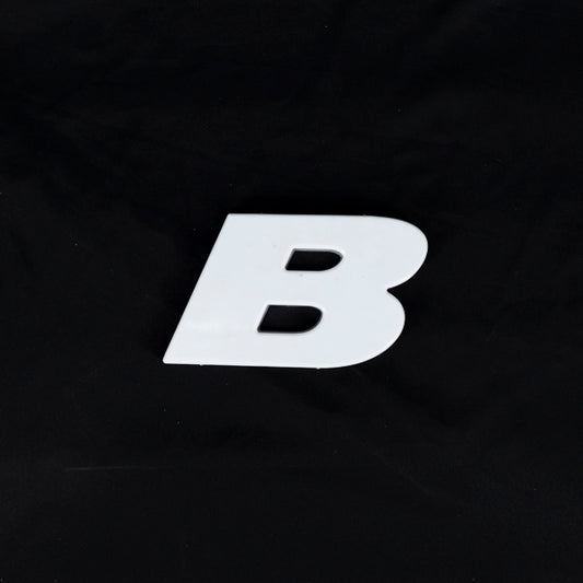 B for Bud Light Neon Sign Plastic Replacement Panel