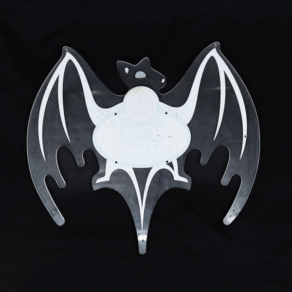 Bacardi Silver Neon Sign Plastic Replacement Panel