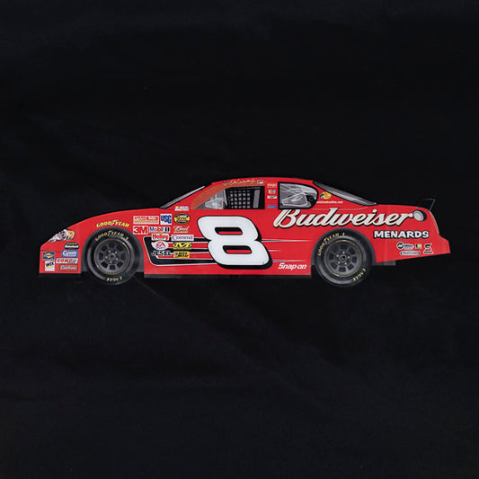 Budweiser 8 Race Car Neon Sign Plastic Replacement Panel