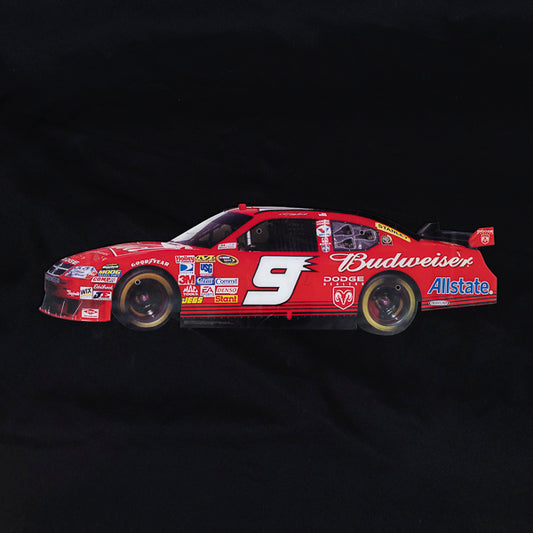 Budweiser 9 Race Car Anheuser-Busch Neon Sign Plastic Replacement Panel
