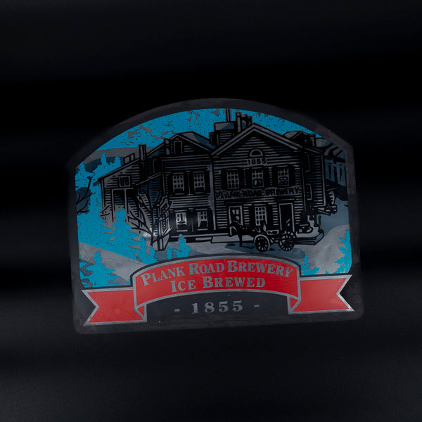 Ice House Set Neon Sign Plastic Replacement Panel