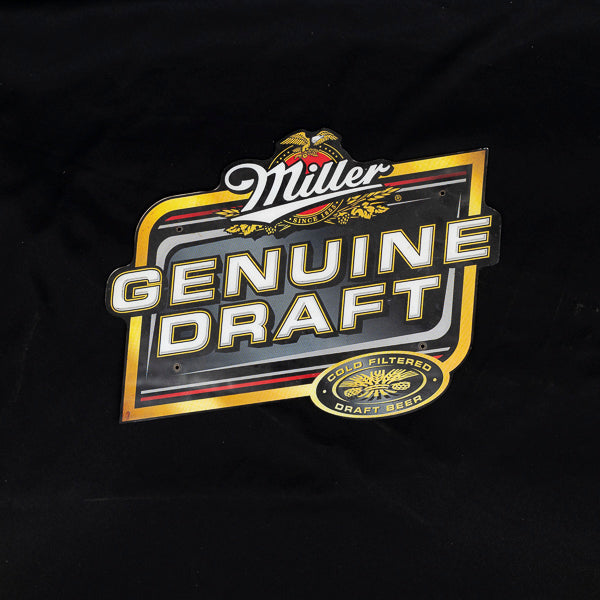 MGD Miller Genuine Draft Neon Sign Plastic Replacement Panel