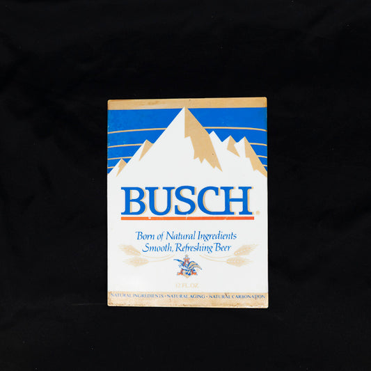Busch Beer Neon Sign Plastic Replacement Panel