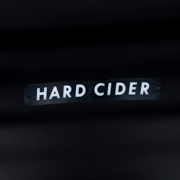 Hard Cider Neon Sign Plastic Replacement Panel