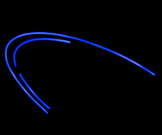 Bud Light Iconic logo Swoosh Border Unit Replacement Tube - Neon Sign Part
